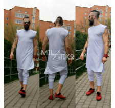 Мужская туника. Удлиненная